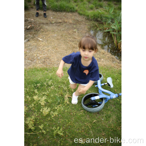 marco de acero bebé bicicleta de equilibrio bebé mini bicicleta